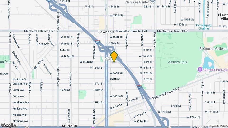 4326 W 163rd St Map and Location Details