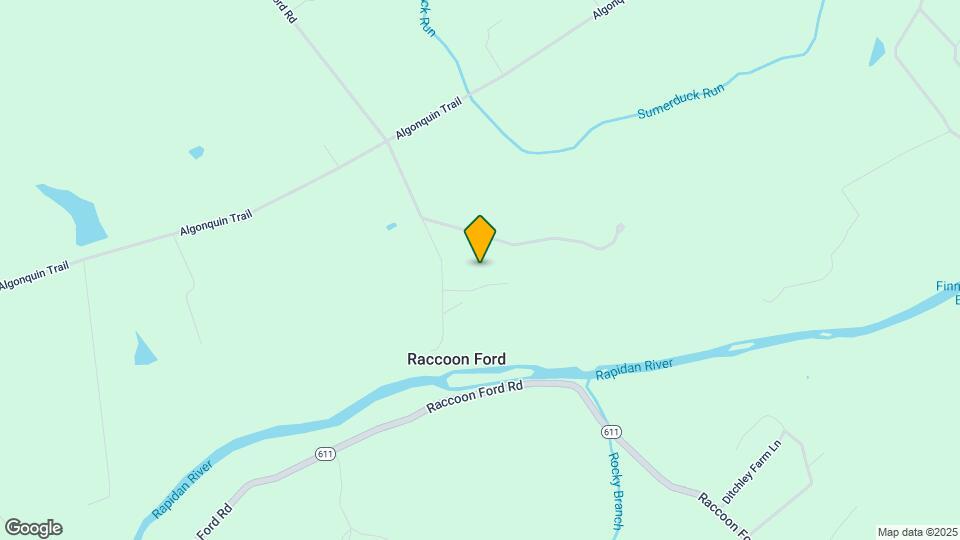 17107 Raccoon Ford Rd Map and Location Details