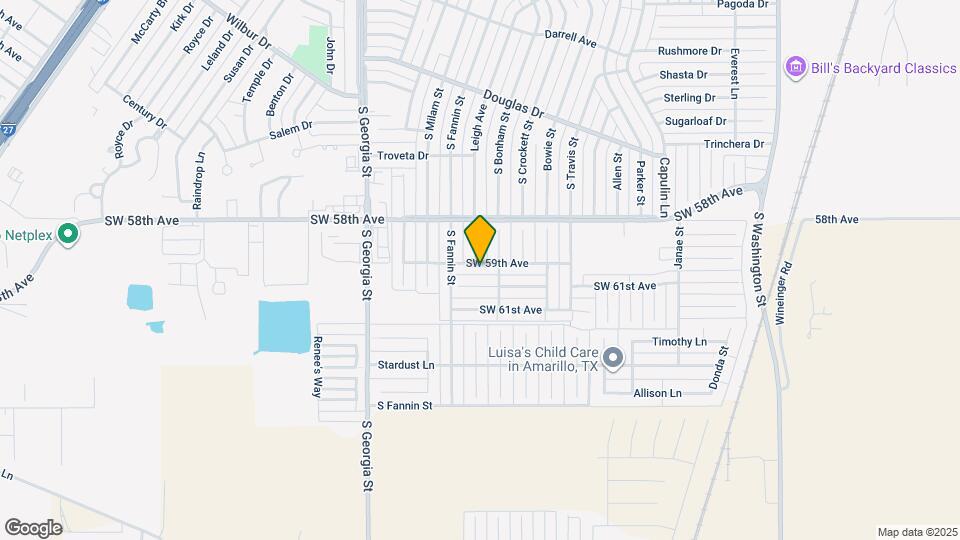2107 SW 59th Ave Map and Location Details