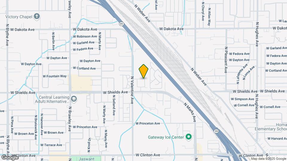 3338 W Shields Ave Mapa y Detalles de la Ubicación