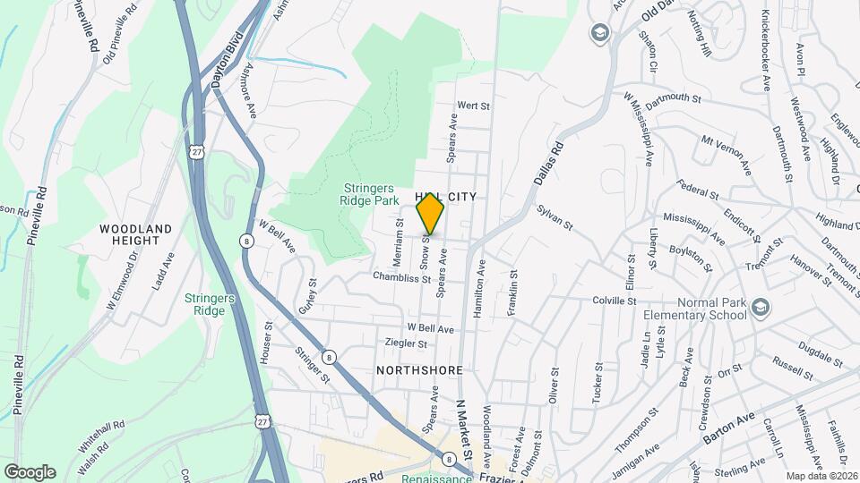 722 Snow St Map and Location Details