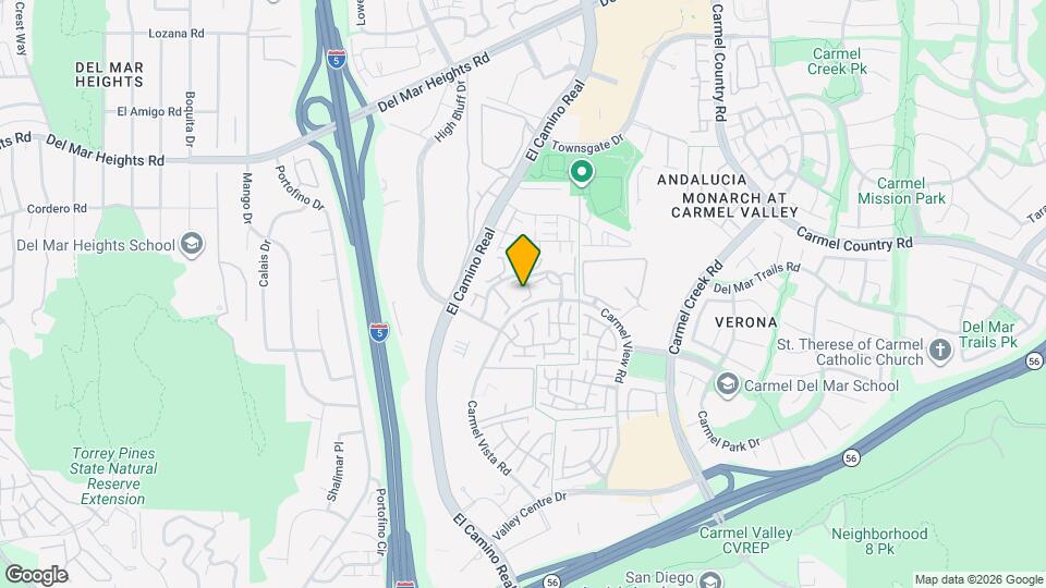 3535 Caminito El Rincon Map and Location Details