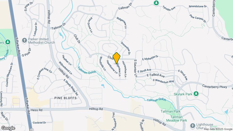 11971 Ridgeview Ln Map and Location Details