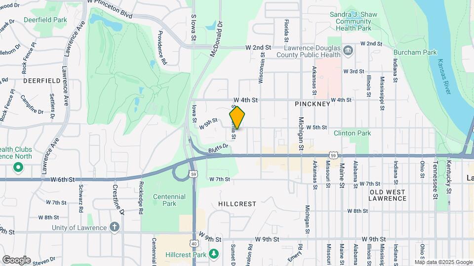 505 Colorado St Map and Location Details