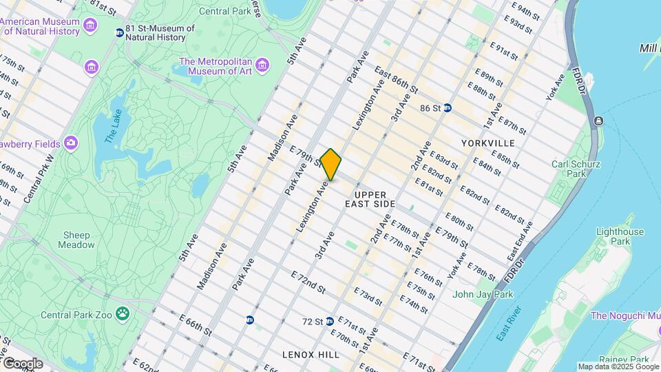 270 E 78th St, Unit 21 Map and Location Details