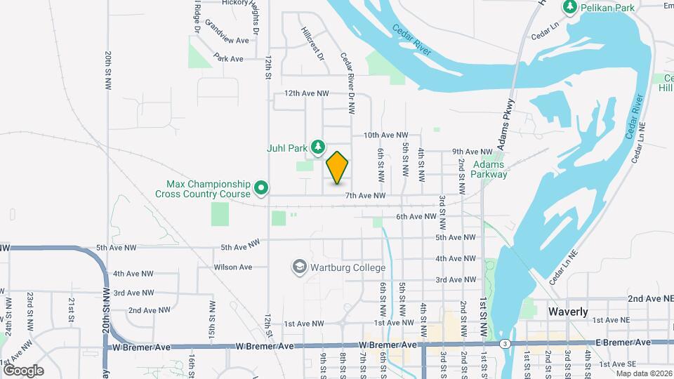 806 7th Ave NW Map and Location Details