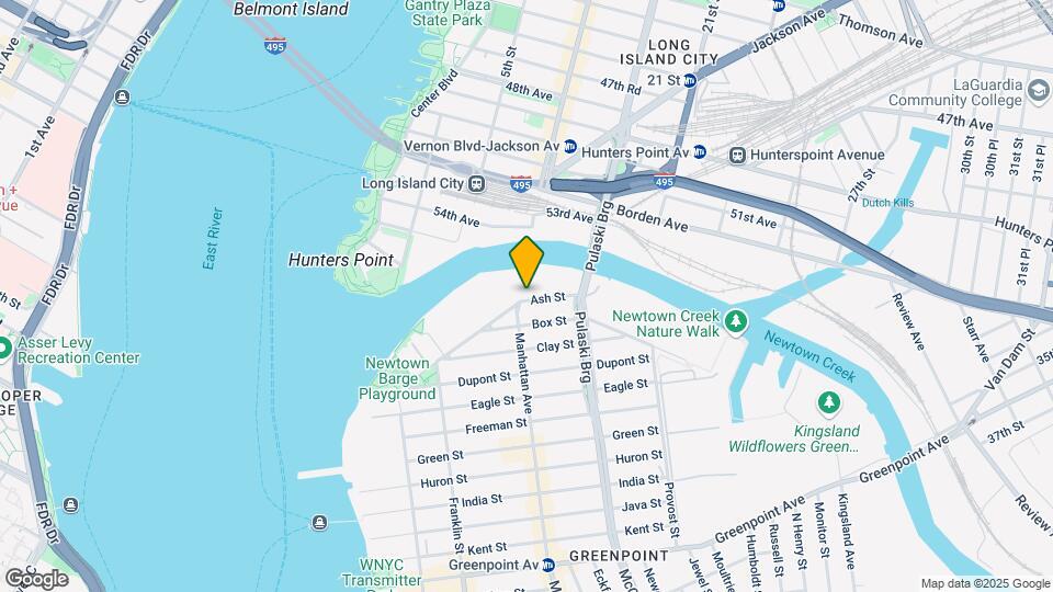 1162 Manhattan Ave Map and Location Details