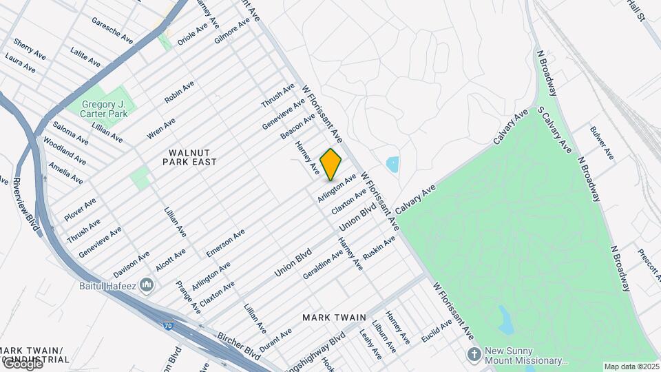5437 Arlington Ave Map and Location Details