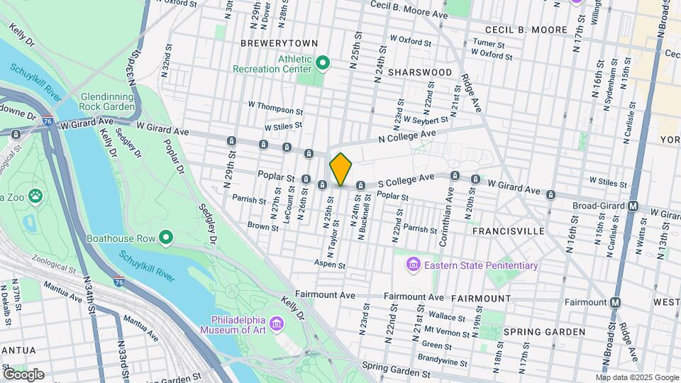 2428 Poplar St Map and Location Details
