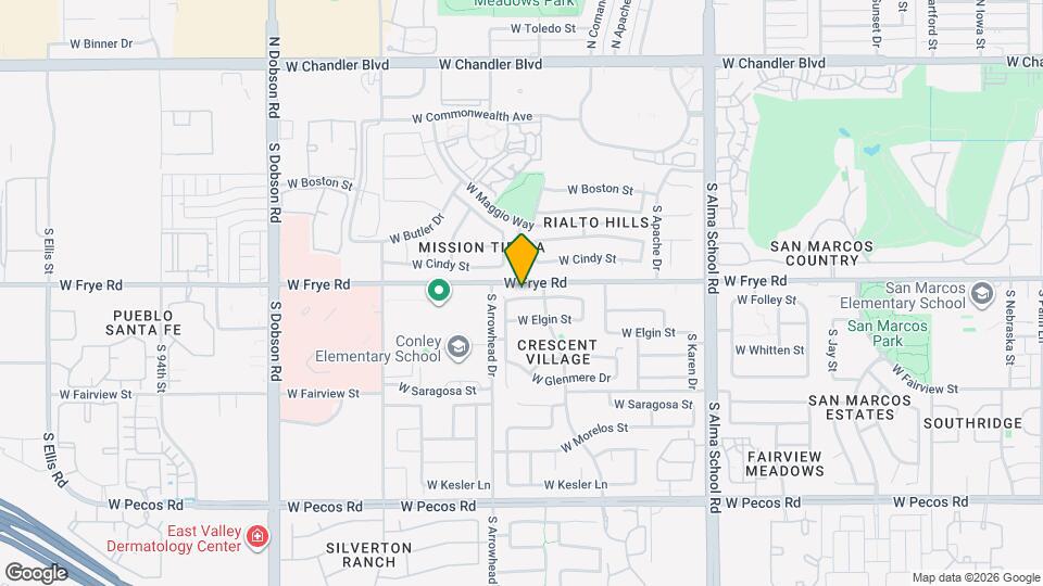 1440 W Folley St Map and Location Details