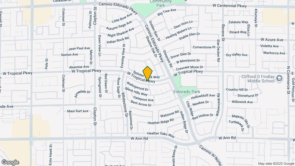 1620 Desert Ridge Ave Map and Location Details