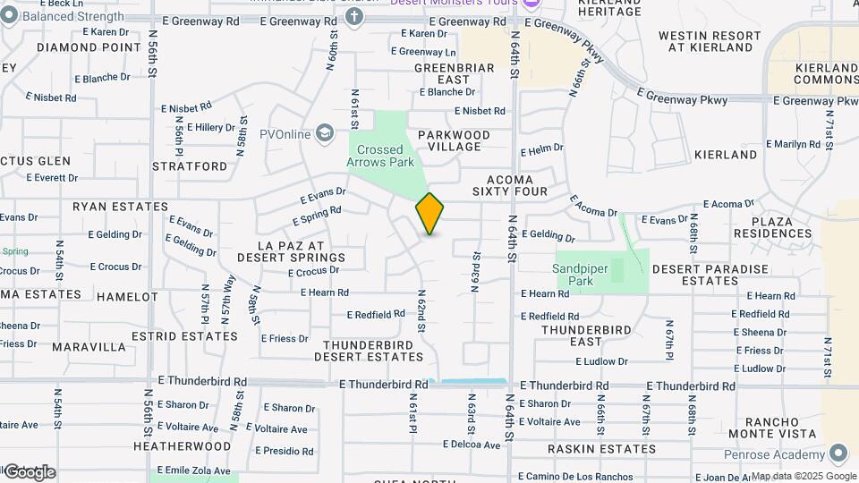 6221 E Gelding Dr Map and Location Details