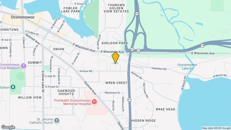 Lutheran Homes of Oconomowoc Mapa y Detalles de la Ubicación