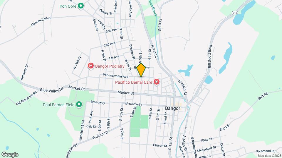 504 Pennsylvania Ave Map and Location Details