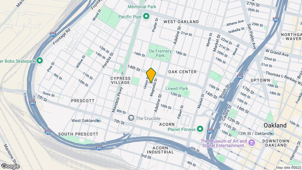 1212 12th St Map and Location Details