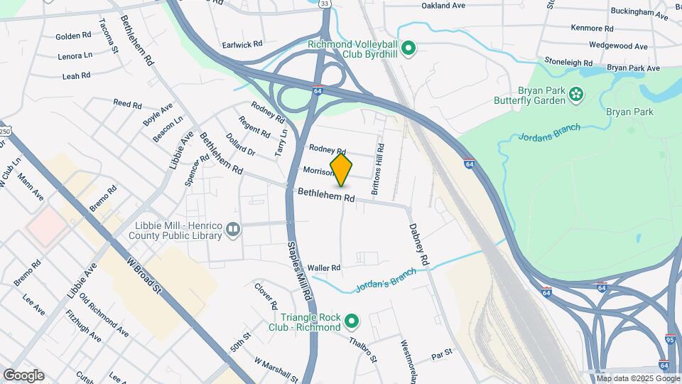 4820 Bethlehem Rd Map and Location Details