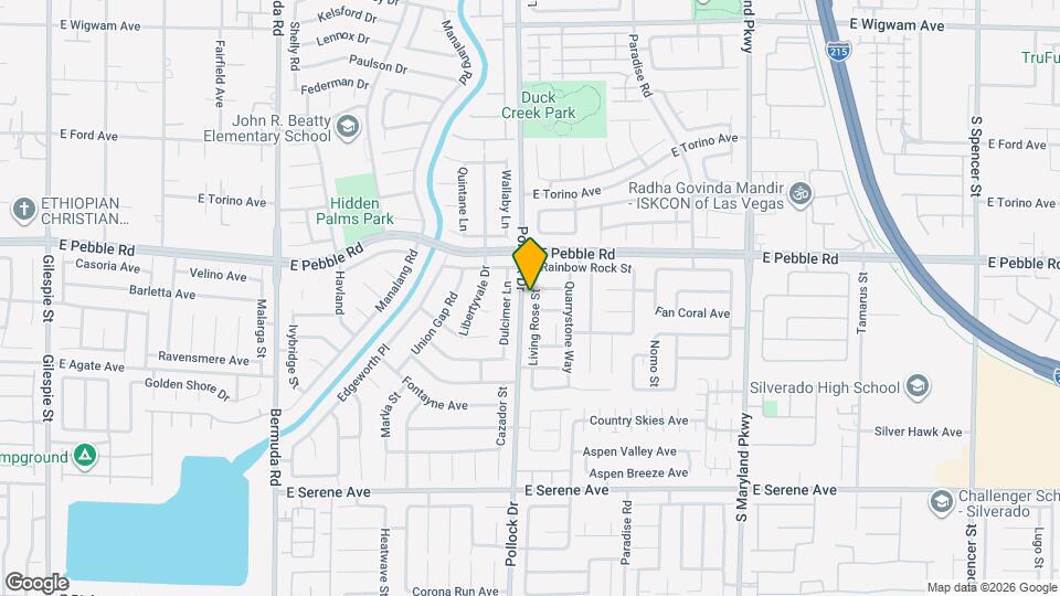 8997 Living Rose St Map and Location Details