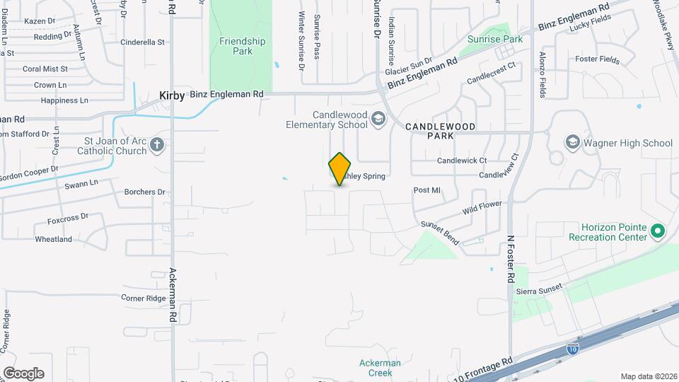 2638 Willow Pond Map and Location Details