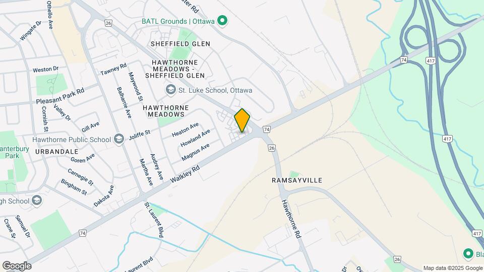 2499 Walkley Rd Map and Location Details
