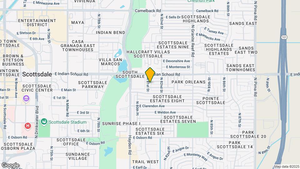 4013 N 81st St Map and Location Details