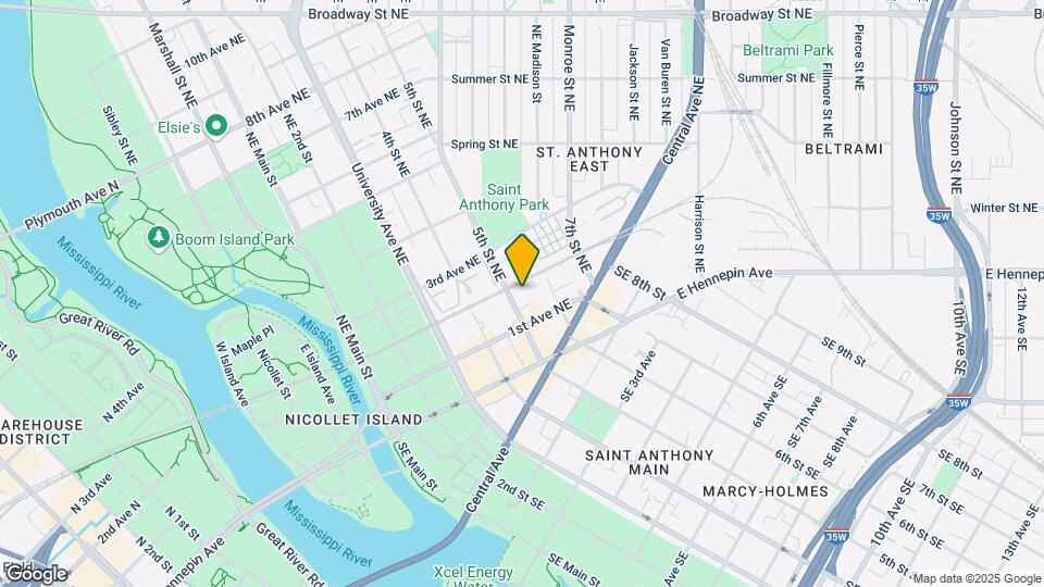 127 5th St NE Map and Location Details