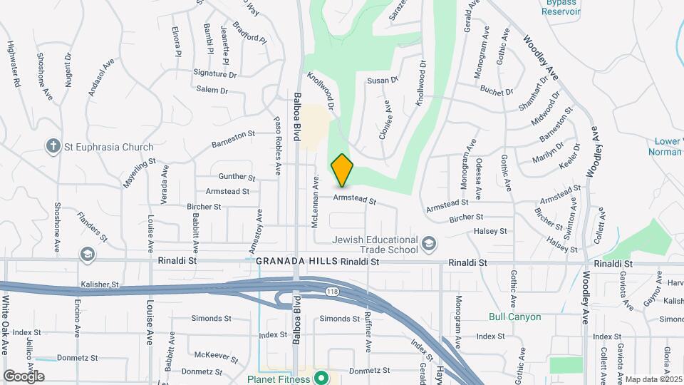 16845 Armstead St, Unit apartment Map and Location Details