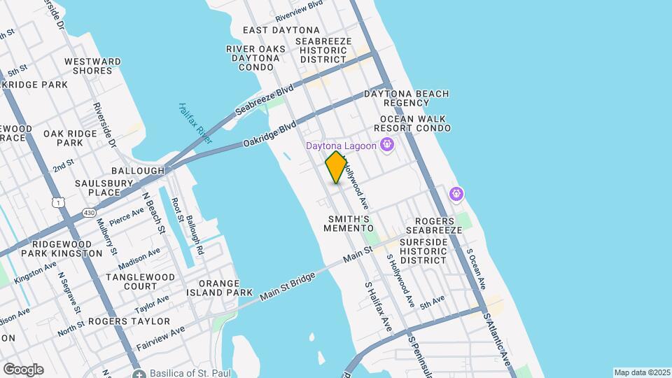 207 N Peninsula Dr Mapa y Detalles de la Ubicación