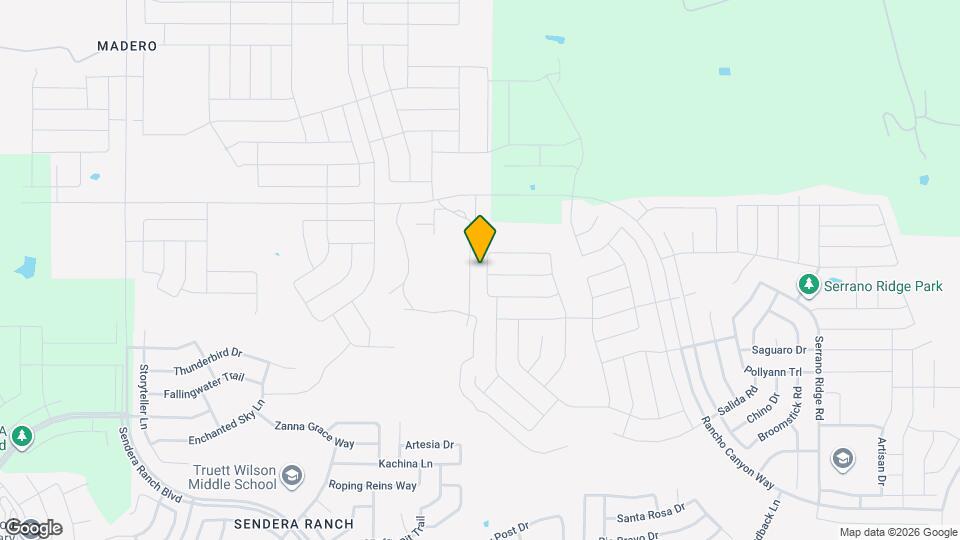 14821 Lone Rock Lane Map and Location Details