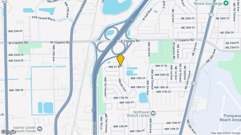 2070 NW 6th Ave Map and Location Details