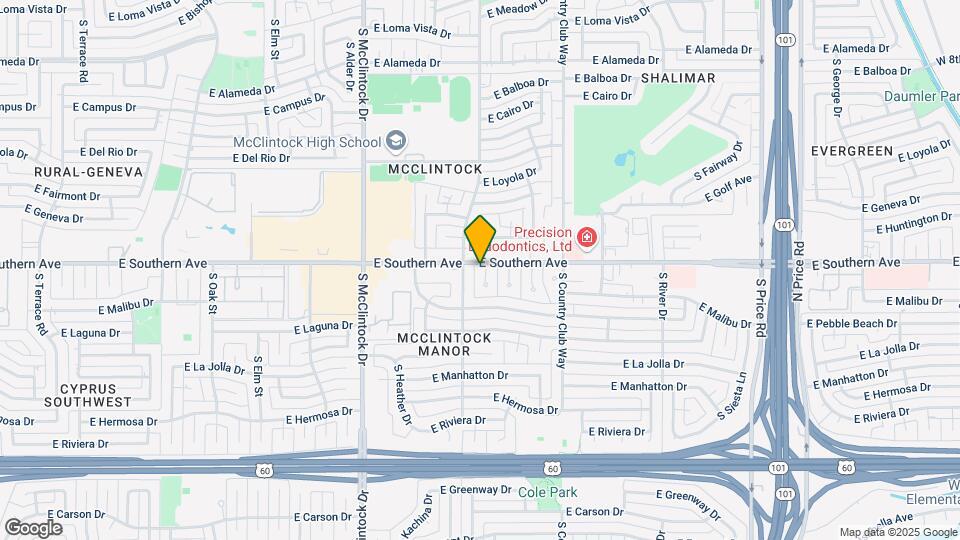 3306 S Holbrook Ln Map and Location Details
