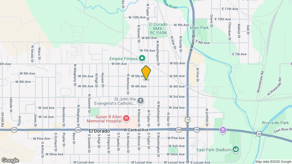 517 N Taylor St Map and Location Details