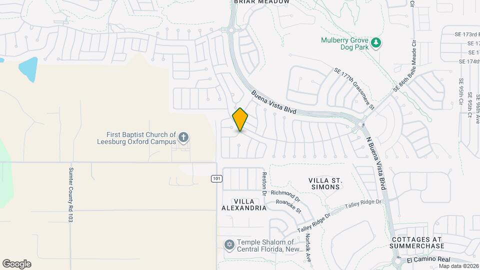 8544 SE 177th Bartram Loop Map and Location Details