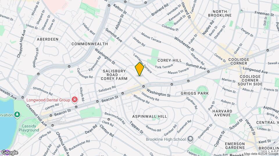 The Brookliner Mapa y Detalles de la Ubicación