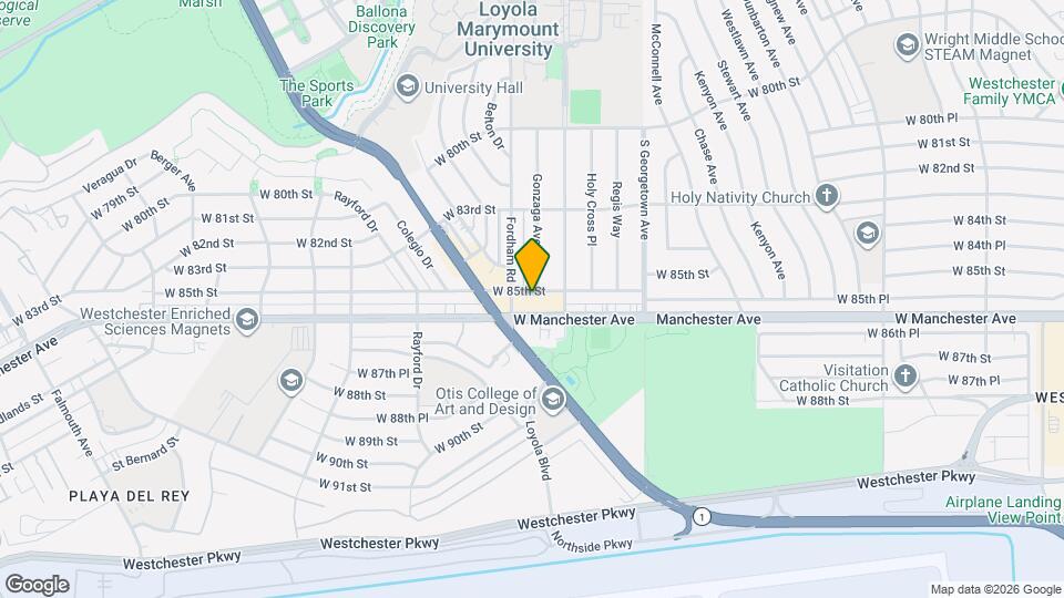 7134 W 85th St Map and Location Details