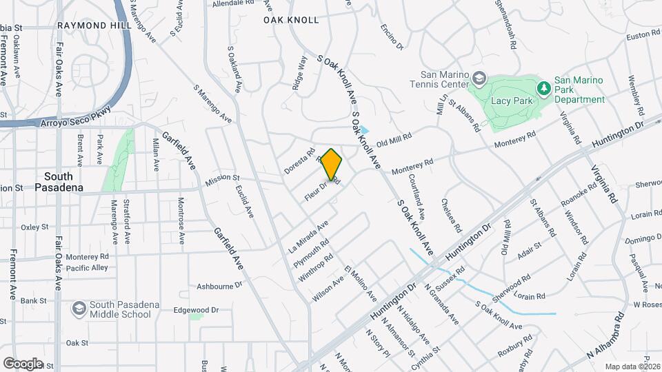 2814 Fleur Dr Map and Location Details