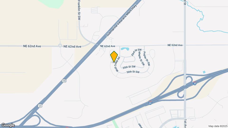 3422 Wolf Creek Rd SW Map and Location Details