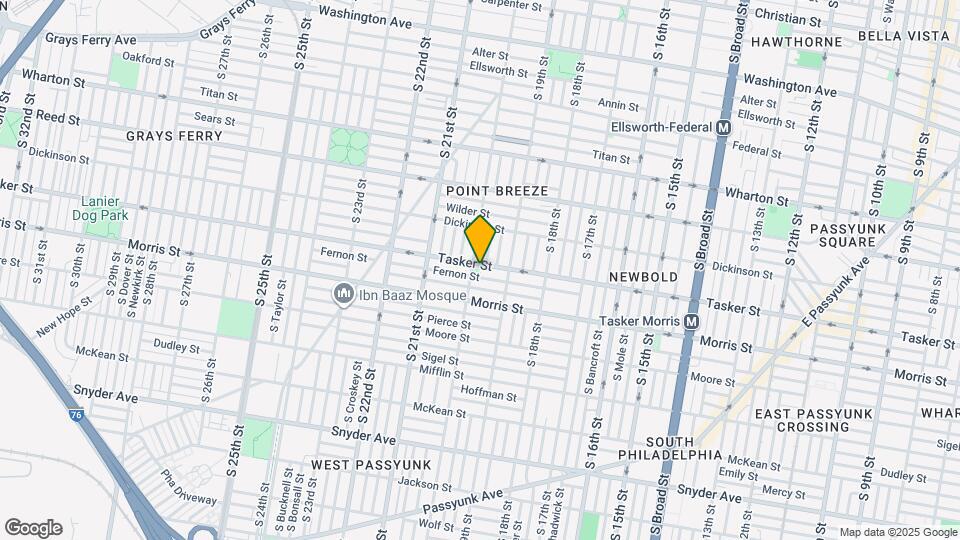 1942 Tasker St Mapa y Detalles de la Ubicación