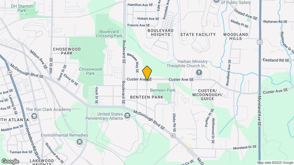 1332 Breezy St SE Mapa y Detalles de la Ubicación