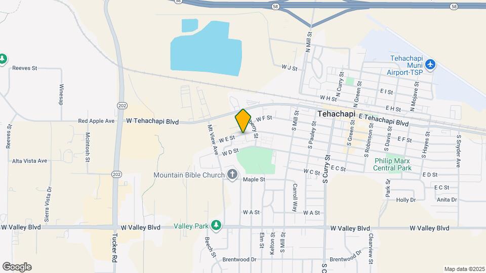 Tehachapi Senior I & II Map and Location Details