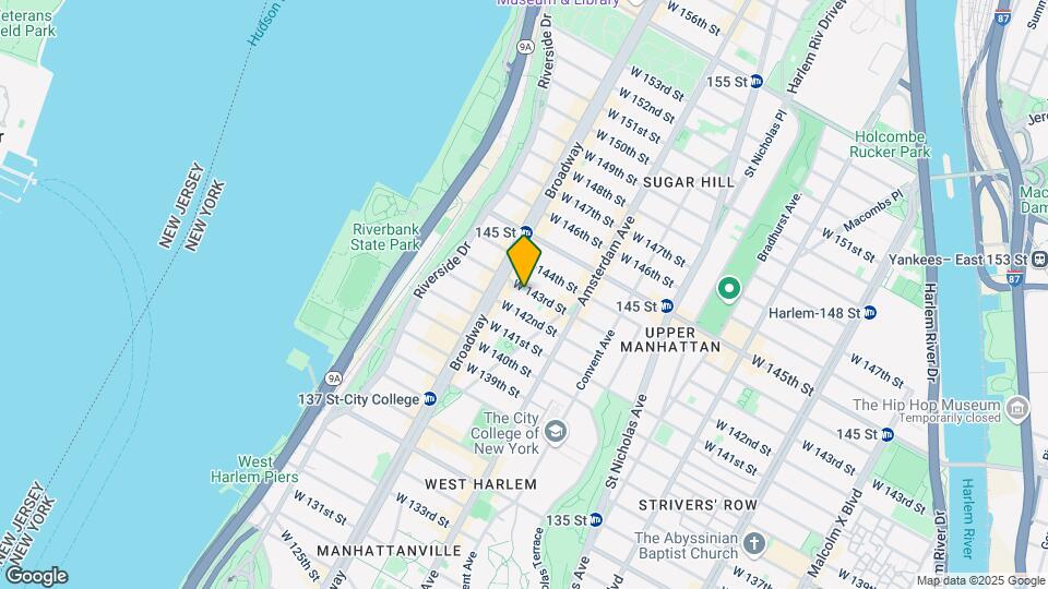 526 W 143rd St Map and Location Details
