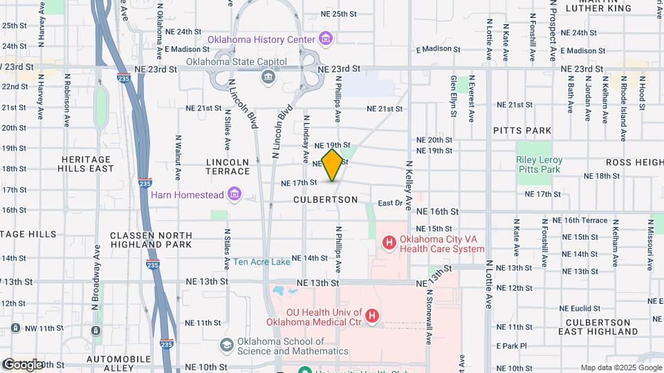 730 NE 17th St Map and Location Details