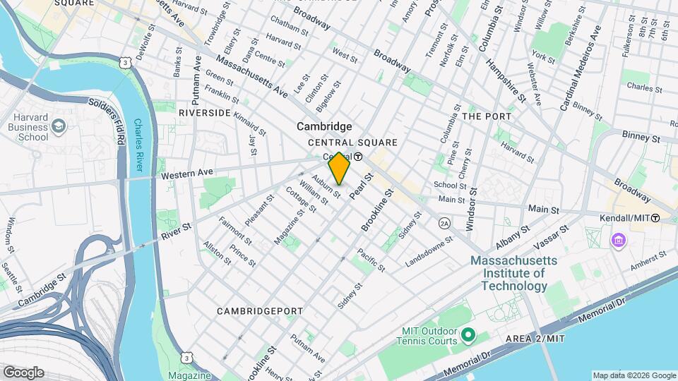 161 Auburn St Map and Location Details