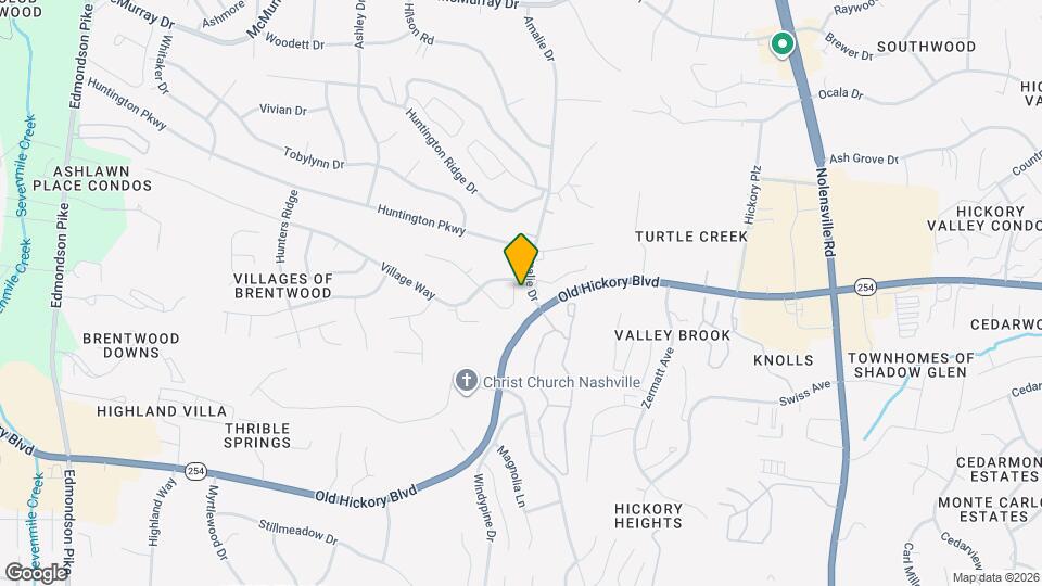 301 Yorkshire Cir Map and Location Details