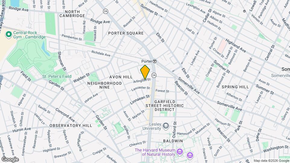 10 Arlington St, Unit 4 Map and Location Details