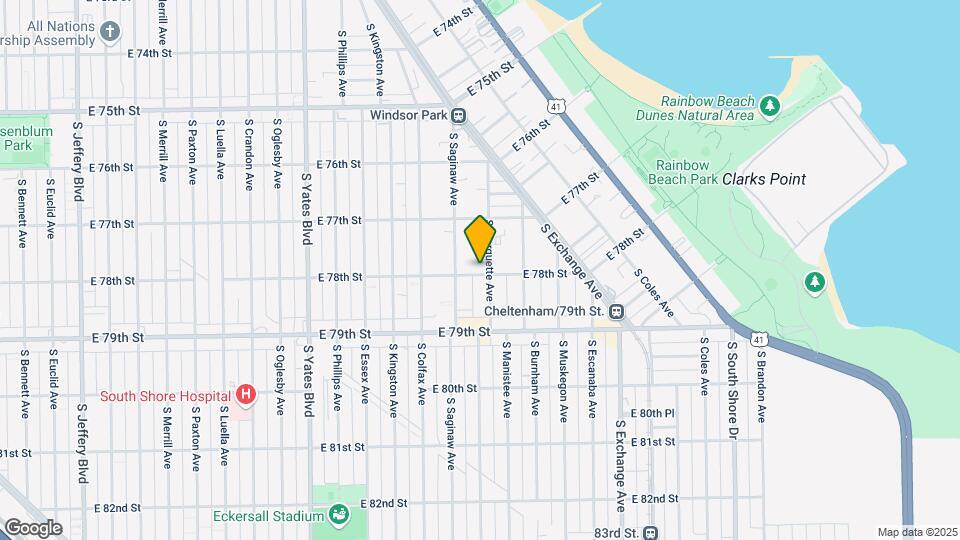2666-2670 E 78th St Mapa y Detalles de la Ubicación