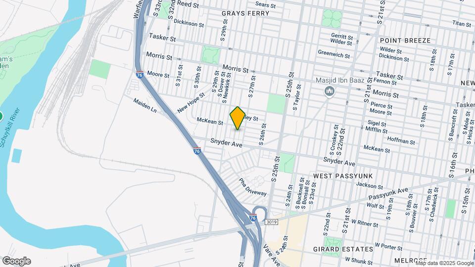 2019 S Etting St Map and Location Details