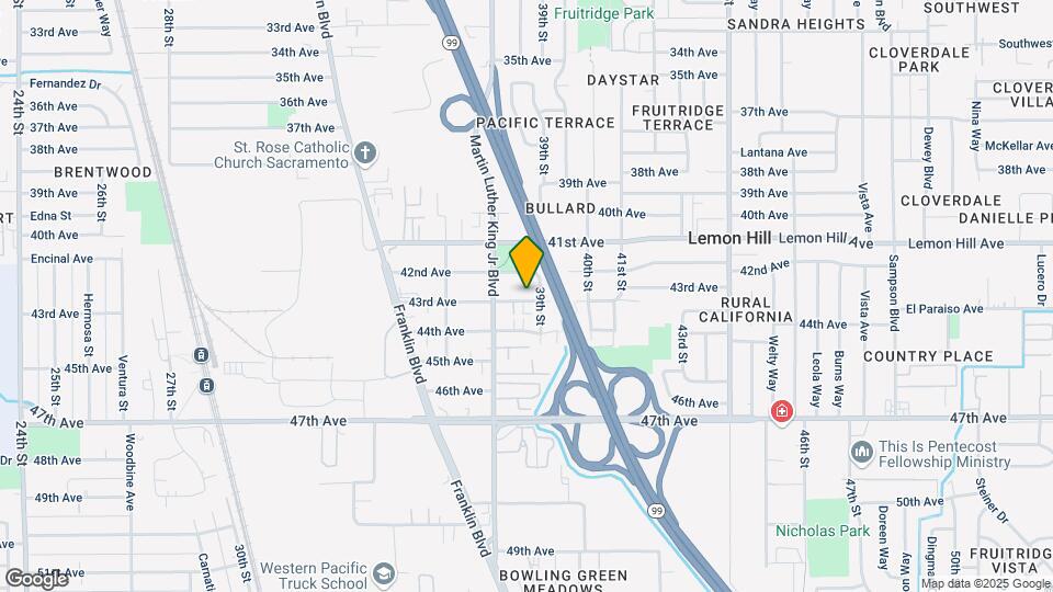 3911 43rd Ave Map and Location Details