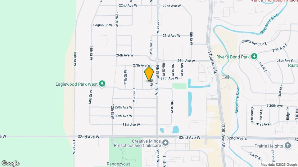 2754 Divide St W Map and Location Details