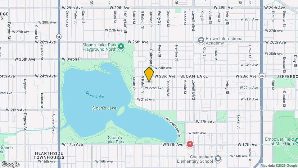 2219 Quitman St Map and Location Details