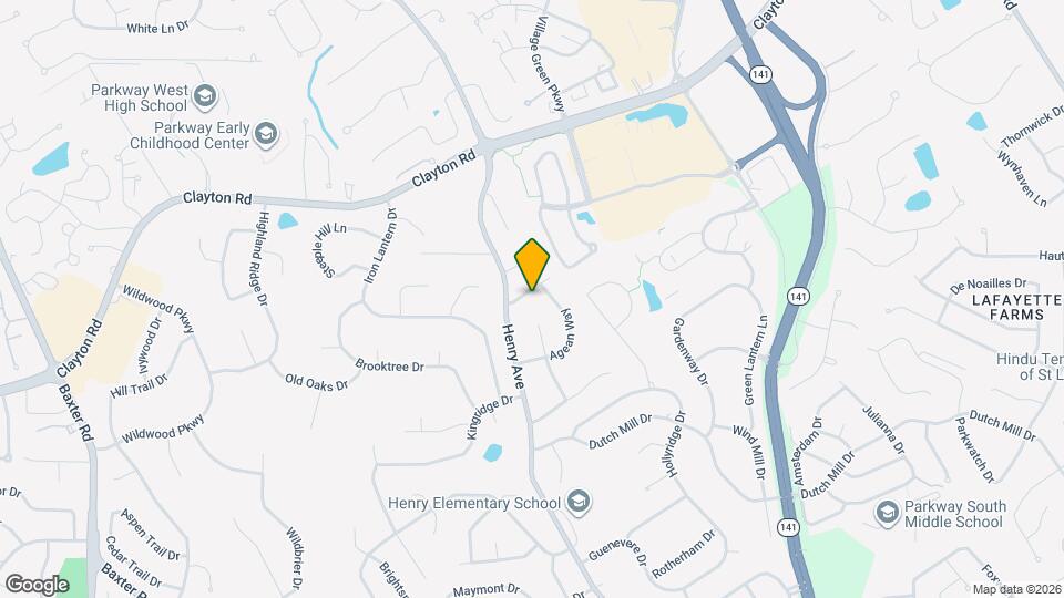 606 Rue Montand Dr Map and Location Details